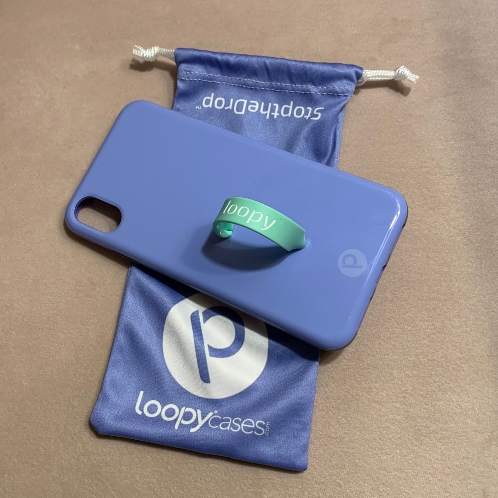 Periwinkle loopy case